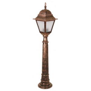 COPPER COLOR FLOOR GARDEN LIGHTING 18 CM DIAMETER LOAD: 90 CM